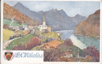 St. Nikola an der Donau (kresba) A 19xx 95 044 ●